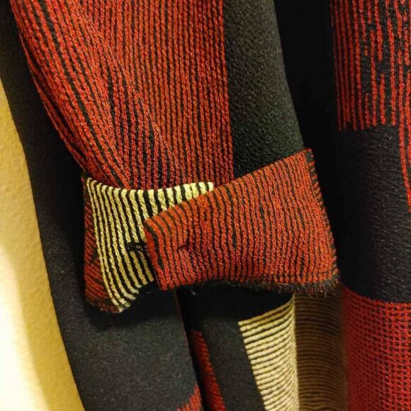 Michael Phillips Shirt Women's Plus 18 Button Front Multicolor Patchwork Stretch - Picture 6 of 11